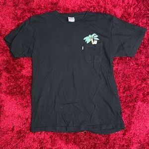 Ripndip Short Sleeve Skateboard Shirt Cat Medium Palm Tree